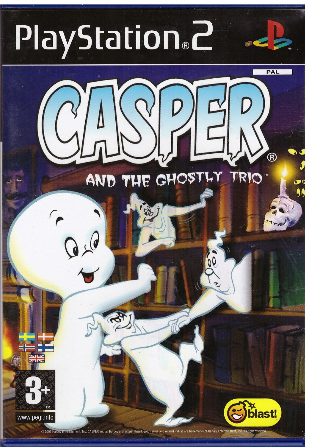 CASPER AND THE GHOSTLY TRIO (PS2 BEG)